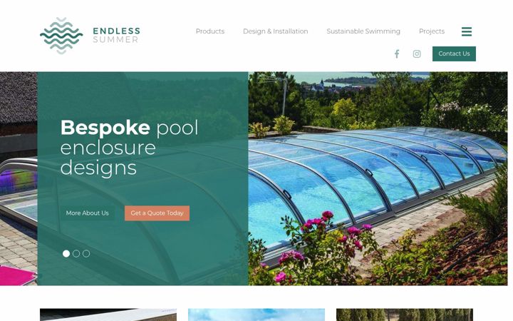 Screenshot of endlesssummer.co.uk