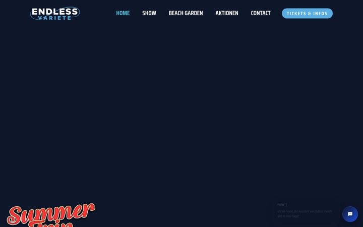 Screenshot of endlessvariete.de