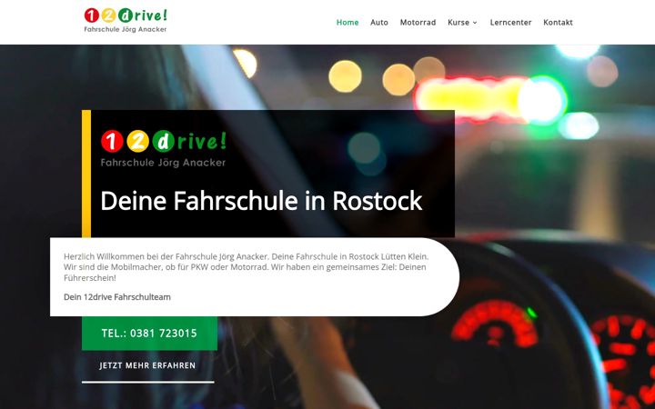 Képernyőkép: endlich-fahren.de