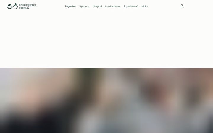 Snímek obrazovky endobiogenikosinstitutas.lt
