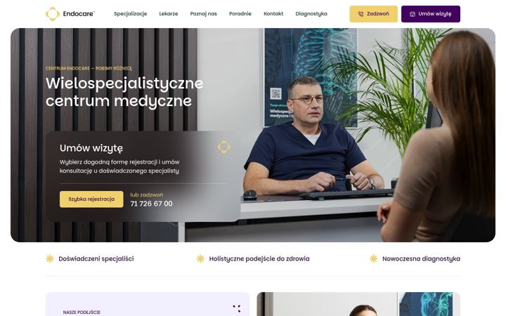Screenshot di endocare.wroclaw.pl