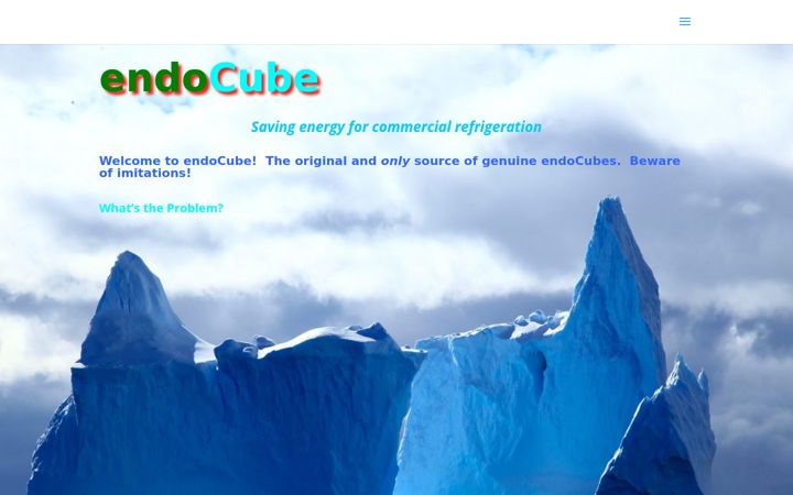 Screenshot ta' endocube.co.uk