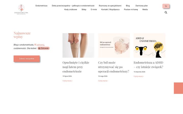 Ekrānuzņēmums no endodziewczyna.pl