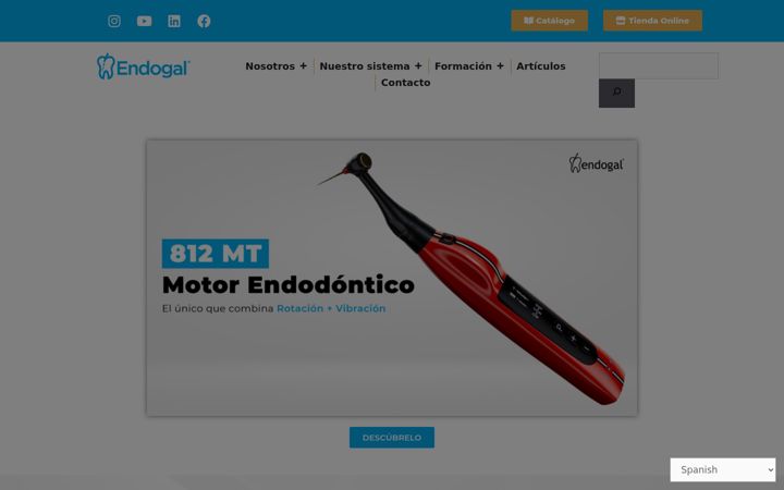 Screenshot του endogal.es