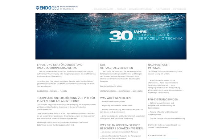 Screenshot του endogeo.de