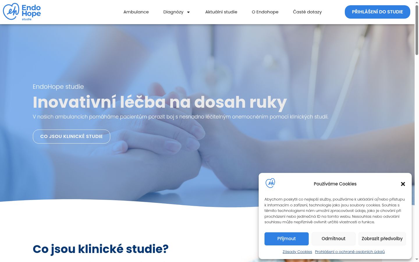 Kuvakaappaus suostumusbannerista, joka näytettiin ennen mitään vuorovaikutusta