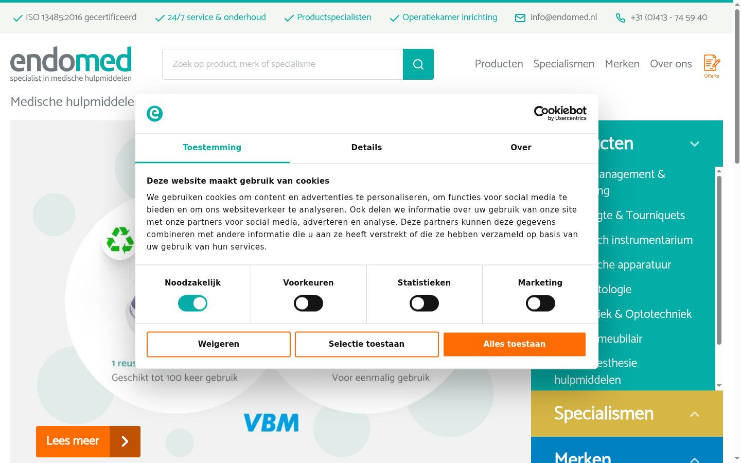 Sutikimo reklamjuostės, rodytos prieš bet kokią sąveiką, ekrano kopija