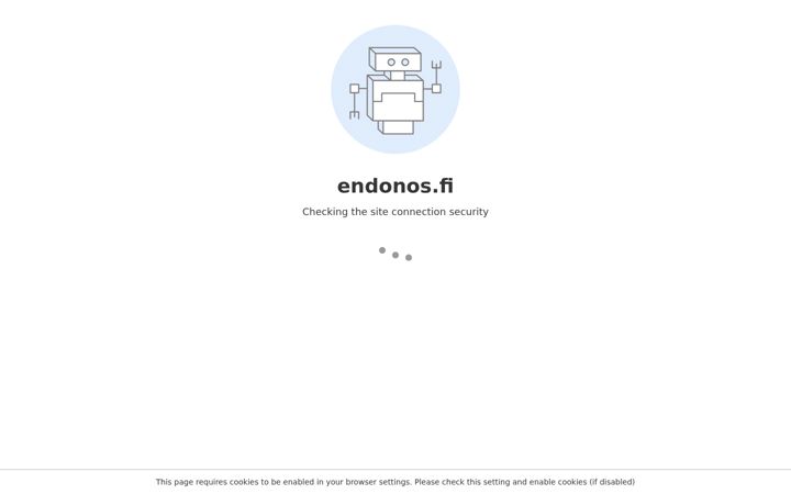 Skärmbild av endonos.fi