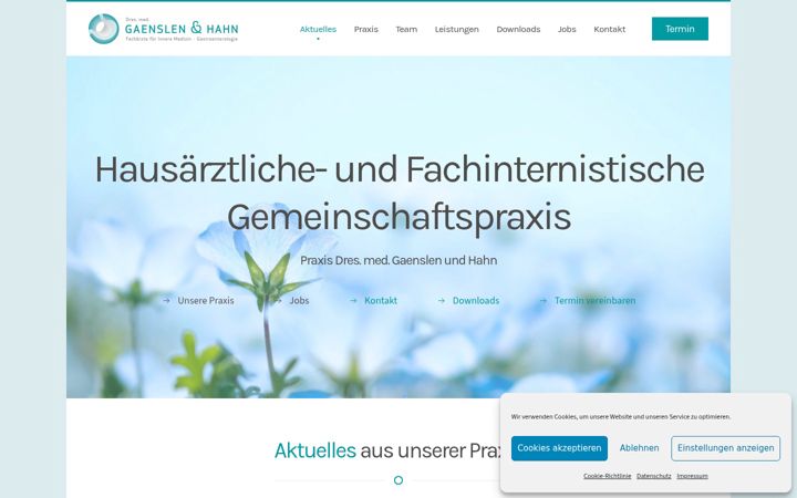 Screenshot του endopraxis-metzingen.de