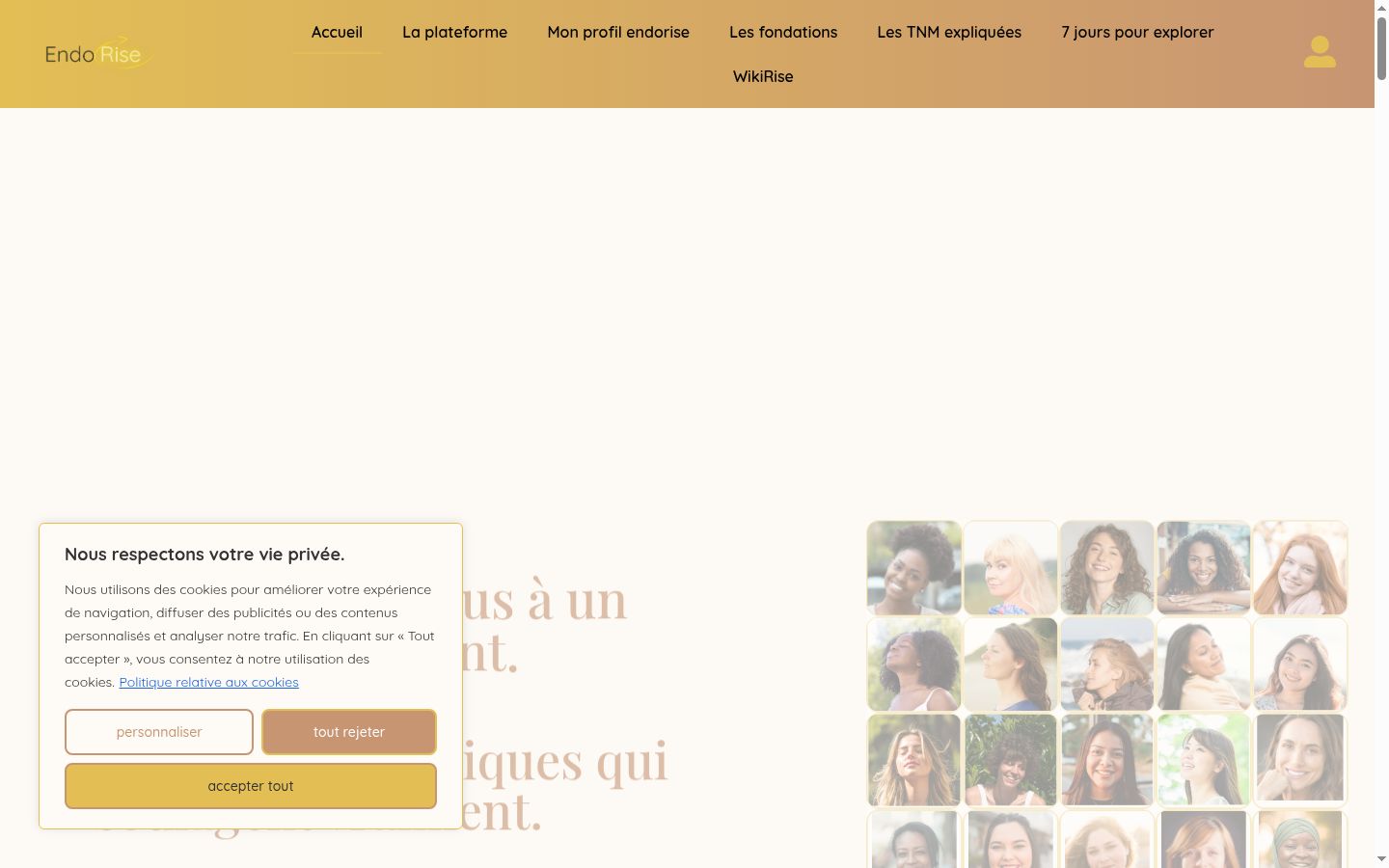 Screenshot tal-banner tal-kunsens muri qabel kwalunkwe interazzjoni