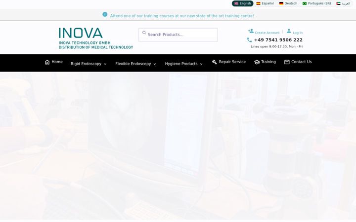 Screenshot of endoscopesonline.com