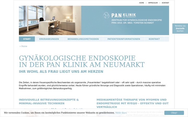 Captura de ecrã de endoskopie-koeln.de