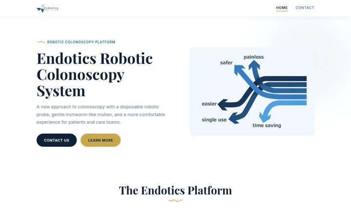 Screenshot of endotics.com