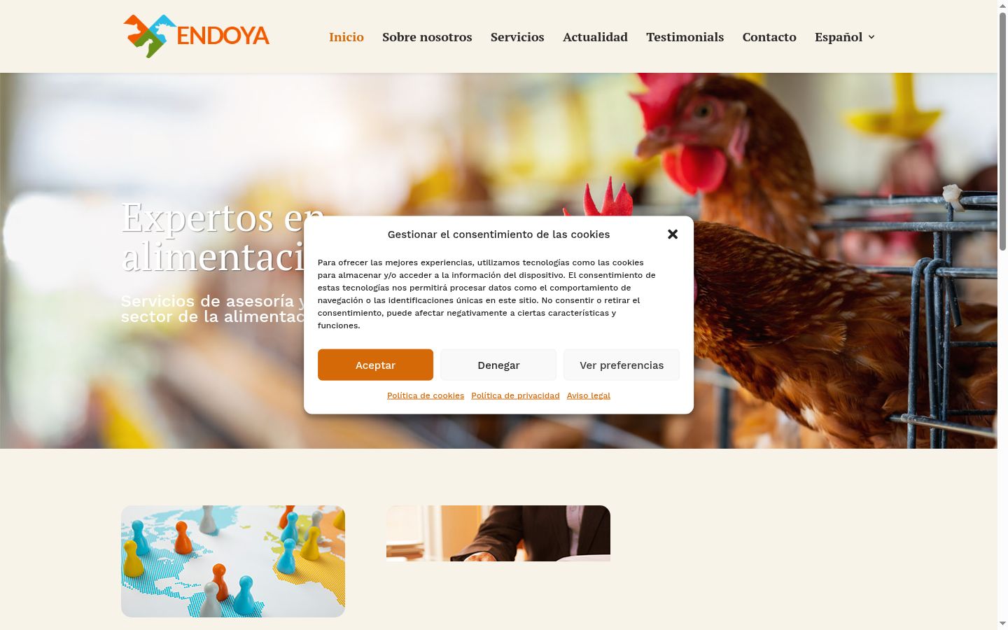 Ekraanipilt nõusolekubännerist, mida näidati enne mis tahes suhtlust
