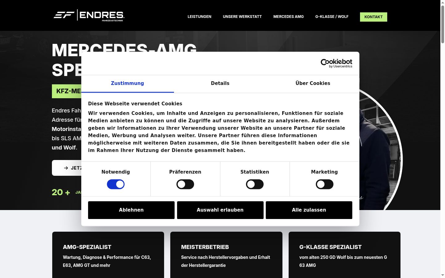 Screenshot tal-banner tal-kunsens muri qabel kwalunkwe interazzjoni