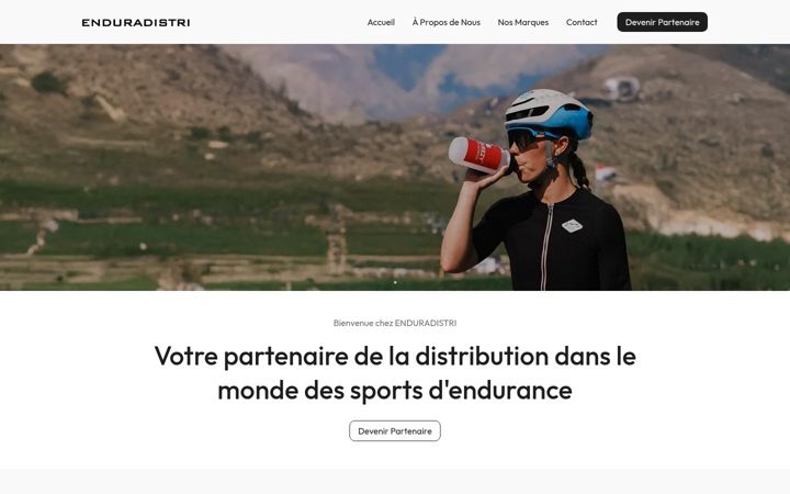 Screenshot of enduradistri.fr