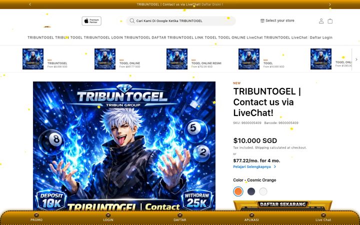 Skjermbilde av endurobearingsonline.com