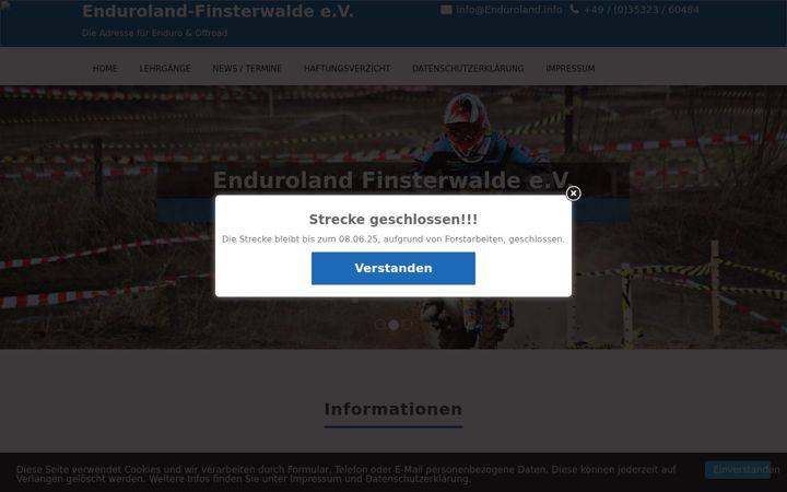Ekrano kopija enduroland.info