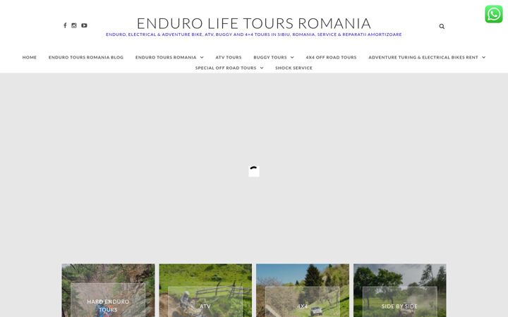 Екранна снимка на endurolife.ro