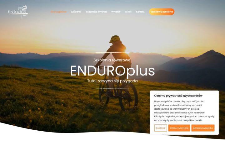 Snímek obrazovky enduroplus.pl