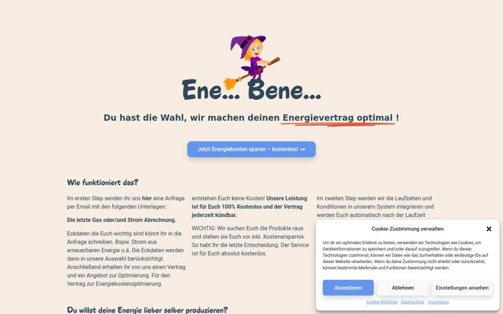 Screenshot of ene-bene.com