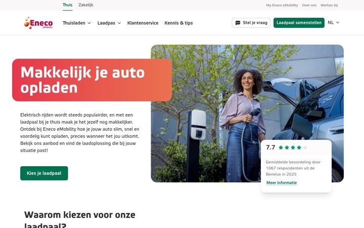 Screenshot of eneco-emobility.com