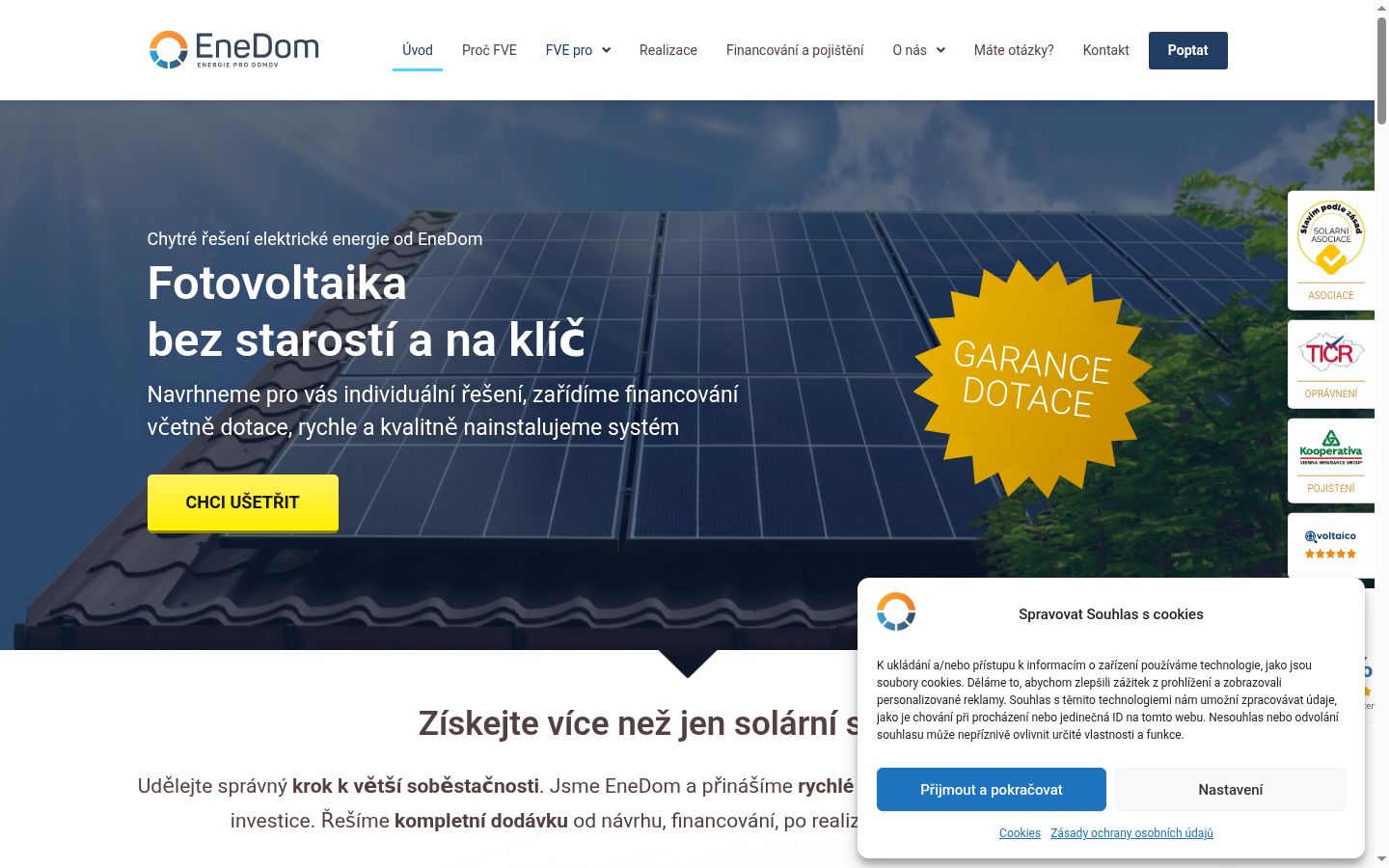 Kuvakaappaus suostumusbannerista, joka näytettiin ennen mitään vuorovaikutusta