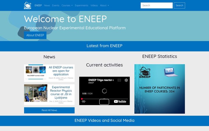 Captura de ecrã de eneep.org