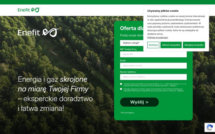 Snímek obrazovky enefit-energia-i-gaz.pl