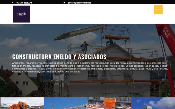 Screenshot of eneldoconst.com