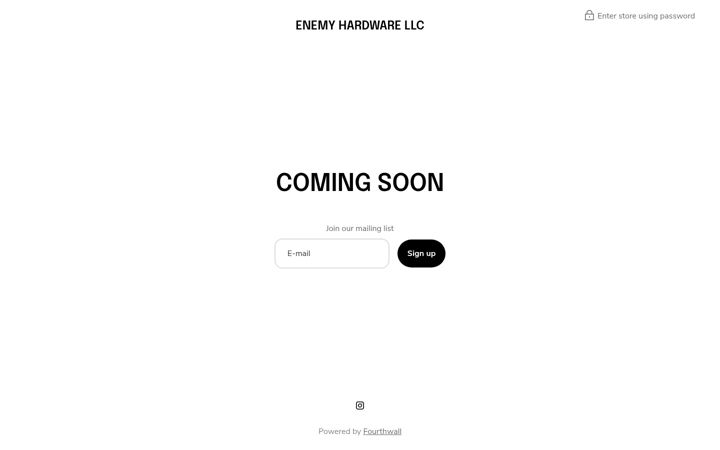 Screenshot of enemyhardware.com