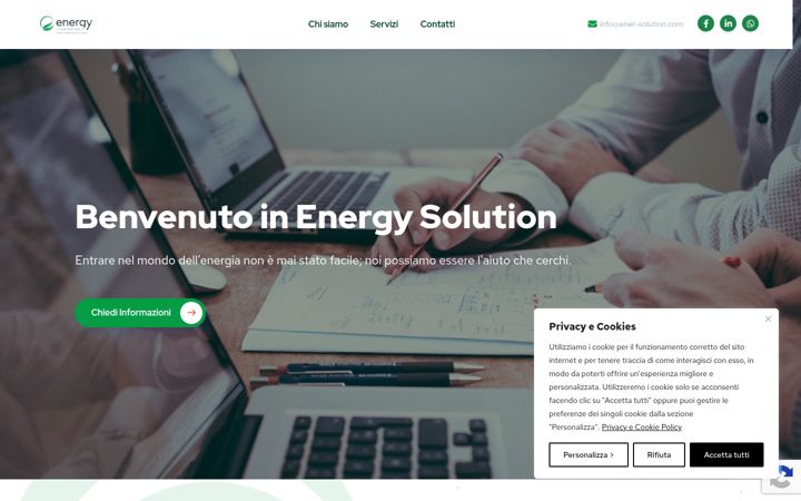 Screenshot of ener-solution.com