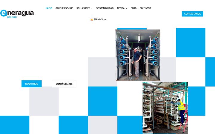 Screenshot of eneragua.com
