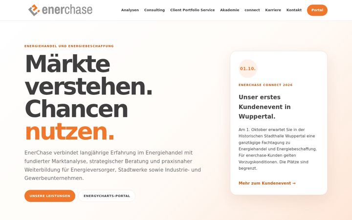 Ekrānuzņēmums no enerchase.de