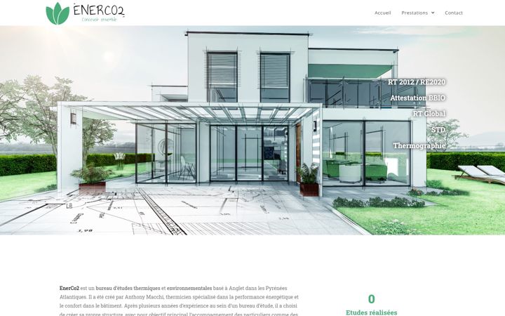 Screenshot of enerco2.fr