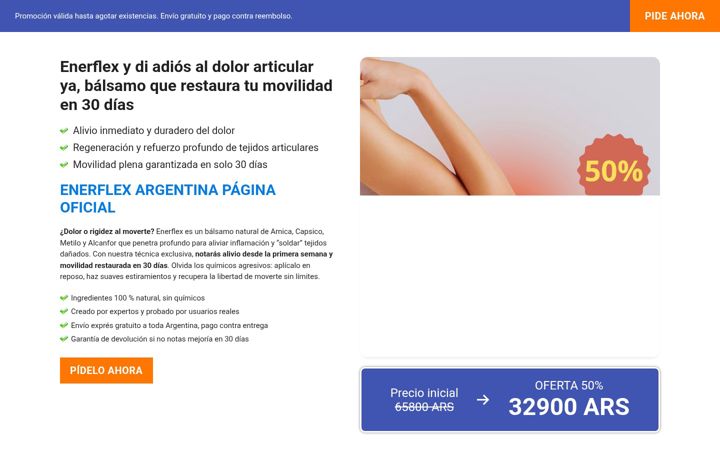 Captura de ecrã de enerflexargentina.net