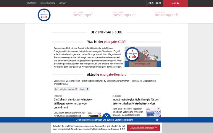 Screenshot of energate.club