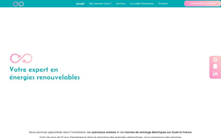 Screenshot of energeia-france.fr