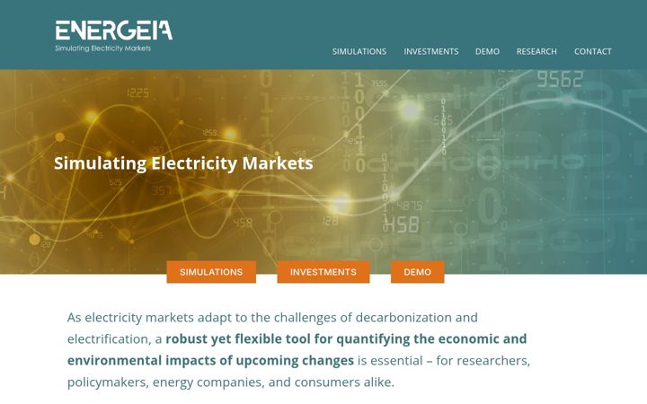 Screenshot of energeiasimula.com