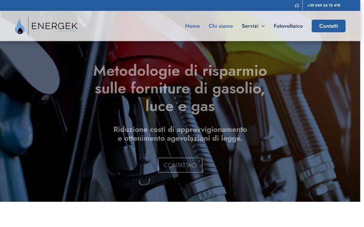 Screenshot di energek.it