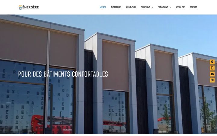 Screenshot of energere.fr