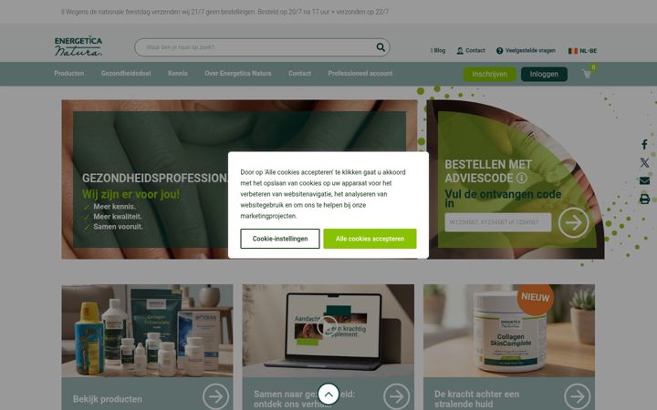 Screenshot of energeticanatura.com