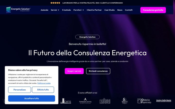 Screenshot di energeticsolution.it