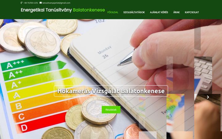 Snímek obrazovky energetikai-tanusitvany-balatonkenese.hu