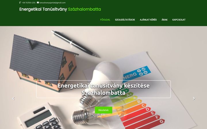 Snímek obrazovky energetikai-tanusitvany-szazhalombatta.hu