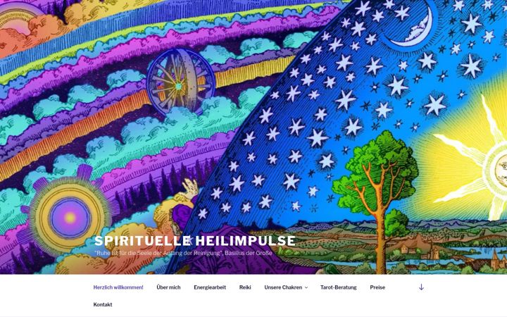 Ekrānuzņēmums no energetische-heilimpulse.de