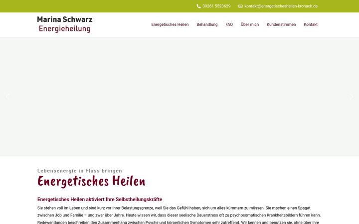Ekrānuzņēmums no energetischesheilen-kronach.de