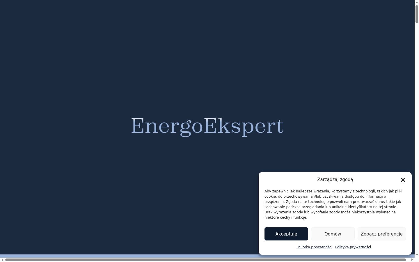 Screenshot tal-banner tal-kunsens muri qabel kwalunkwe interazzjoni