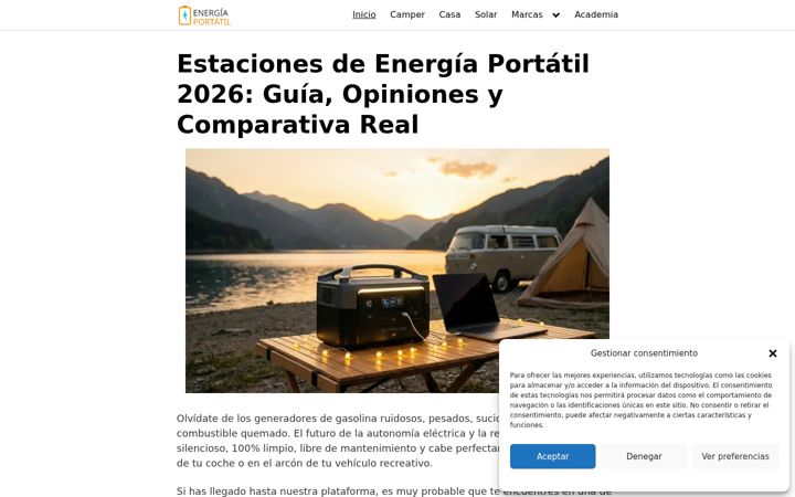 Screenshot of energia-portatil.com