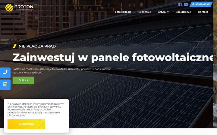 Ekrano kopija energia-proton.pl